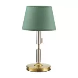 Настольные лампы с зеленым абажуром 